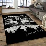band metallica music carpet rectangle area rug for living room bedroom decor dark room ma04
