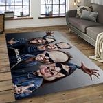 band metallica music carpet rectangle area rug for living room bedroom decor dark room ma17