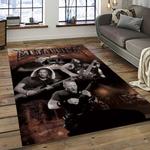 band metallica music carpet rectangle area rug for living room bedroom decor dark room ma25