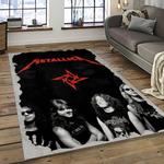 band metallica music carpet rectangle area rug for living room bedroom decor dark room ma27