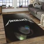 band metallica music carpet rectangle area rug for living room bedroom decor dark room ma59