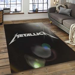 Band Metallica Music Carpet Rectangle Area Rug For Living Room Bedroom Decor MA59