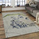 band metallica music carpet rectangle area rug for living room bedroom decor dark room ma65