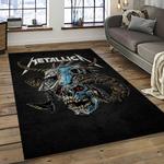 band metallica music carpet rectangle area rug for living room bedroom decor dark room ma73