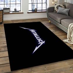 Band Metallica Music Carpet Rectangle Area Rug For Living Room Bedroom Decor MA76