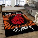 band metallica music carpet rectangle area rug for living room bedroom decor dark room ma83