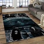 band metallica music carpet rectangle area rug for living room bedroom decor dark room ma90