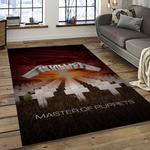 band metallica music carpet rectangle area rug for living room bedroom decor dark room ma91