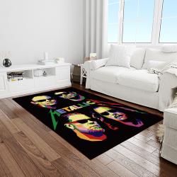band metallica music carpet rectangle area rug for living room bedroom decor light room ma02