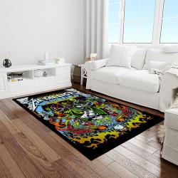 band metallica music carpet rectangle area rug for living room bedroom decor light room ma13
