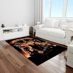 band metallica music carpet rectangle area rug for living room bedroom decor light room ma24