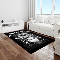 band metallica music carpet rectangle area rug for living room bedroom decor light room ma26
