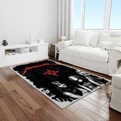band metallica music carpet rectangle area rug for living room bedroom decor light room ma27
