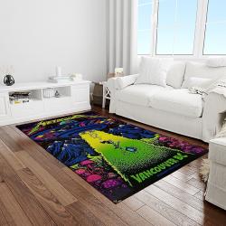 band metallica music carpet rectangle area rug for living room bedroom decor light room ma39