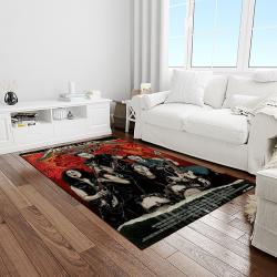 band metallica music carpet rectangle area rug for living room bedroom decor light room ma42