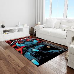 band metallica music carpet rectangle area rug for living room bedroom decor light room ma44