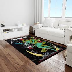 band metallica music carpet rectangle area rug for living room bedroom decor light room ma46