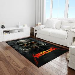 band metallica music carpet rectangle area rug for living room bedroom decor light room ma53
