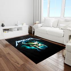 band metallica music carpet rectangle area rug for living room bedroom decor light room ma56