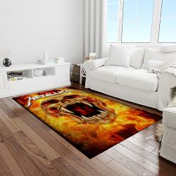 band metallica music carpet rectangle area rug for living room bedroom decor light room ma70