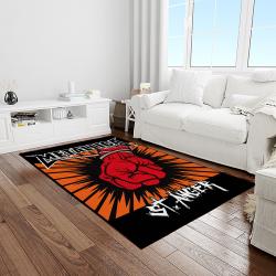 band metallica music carpet rectangle area rug for living room bedroom decor light room ma83