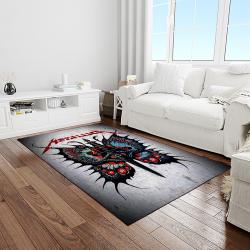 band metallica music carpet rectangle area rug for living room bedroom decor light room ma88