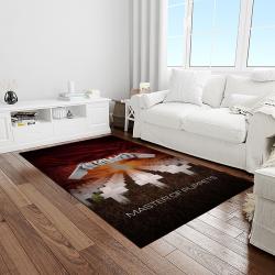 band metallica music carpet rectangle area rug for living room bedroom decor light room ma91