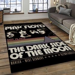 Band Pink Floyd Music Carpet Rectangle Area Rug For Living Room Bedroom Decor PFO58