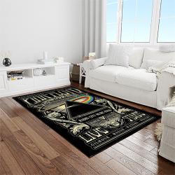 band pink floyd music carpet rectangle area rug for living room bedroom decor light room pfo49