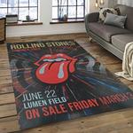 band the rolling stones music carpet rectangle area rug for living room bedroom decor dark room trs09