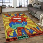 band the rolling stones music carpet rectangle area rug for living room bedroom decor dark room trs11