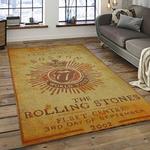 band the rolling stones music carpet rectangle area rug for living room bedroom decor dark room trs18