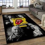 band the rolling stones music carpet rectangle area rug for living room bedroom decor dark room trs31