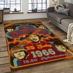 band the rolling stones music carpet rectangle area rug for living room bedroom decor dark room trs32