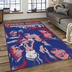 band the rolling stones music carpet rectangle area rug for living room bedroom decor dark room trs36