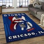 band the rolling stones music carpet rectangle area rug for living room bedroom decor dark room trs40