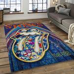 band the rolling stones music carpet rectangle area rug for living room bedroom decor dark room trs42