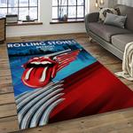 band the rolling stones music carpet rectangle area rug for living room bedroom decor dark room trs44