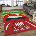 band the rolling stones music carpet rectangle area rug for living room bedroom decor dark room trs48