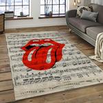 band the rolling stones music carpet rectangle area rug for living room bedroom decor dark room trs56