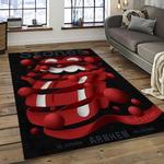 band the rolling stones music carpet rectangle area rug for living room bedroom decor dark room trs57
