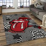 band the rolling stones music carpet rectangle area rug for living room bedroom decor dark room trs66