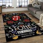 band the rolling stones music carpet rectangle area rug for living room bedroom decor dark room trs69