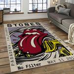 band the rolling stones music carpet rectangle area rug for living room bedroom decor dark room trs70
