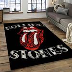 band the rolling stones music carpet rectangle area rug for living room bedroom decor dark room trs72