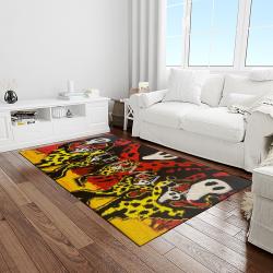 band the rolling stones music carpet rectangle area rug for living room bedroom decor light room trs03