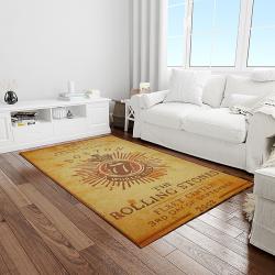 band the rolling stones music carpet rectangle area rug for living room bedroom decor light room trs18