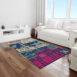 band the rolling stones music carpet rectangle area rug for living room bedroom decor light room trs22
