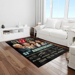 band the rolling stones music carpet rectangle area rug for living room bedroom decor light room trs30