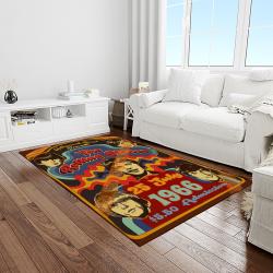 band the rolling stones music carpet rectangle area rug for living room bedroom decor light room trs32